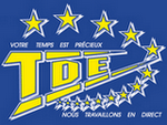 TDE : TRANS DIRECT EUROPEEN Logo