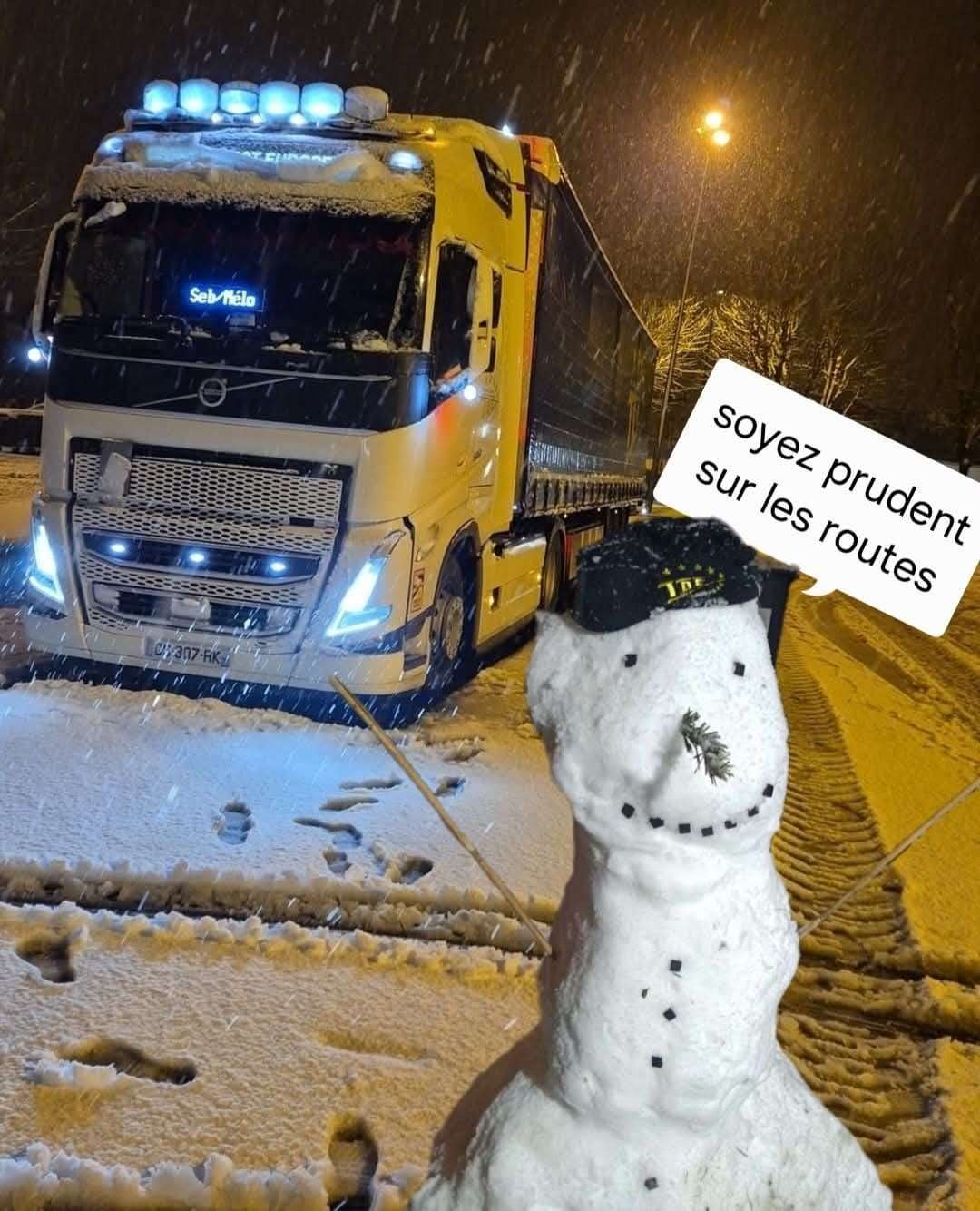 neige, prudence !
